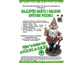 Izbor za najlepšu baštu i balkon na teritoriji opštine